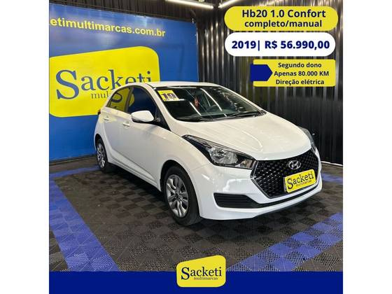 HYUNDAI HB20 1.0 COMFORT PLUS 12V FLEX 4P MANUAL HYUNDAI HB20 1.0 COMFORT PLUS 12V FLEX 4P MANUAL
